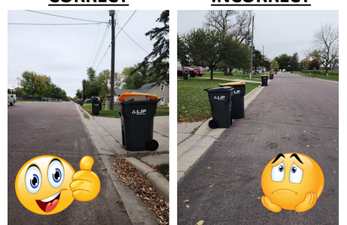 Garbage Can Placement